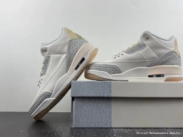 Official Maikesneakers Craft FJ9479-100 Ivory Jordan 3 Air 0522